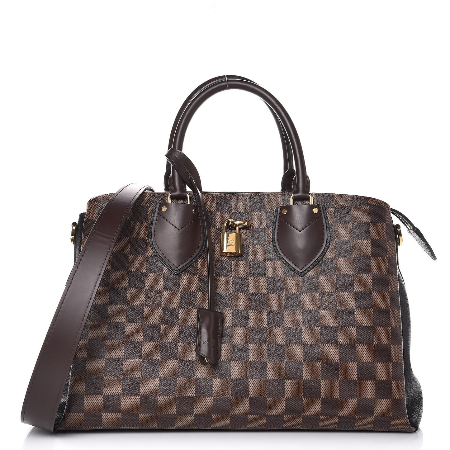 Cuir Taurillon Damier Ebene Normandy Black