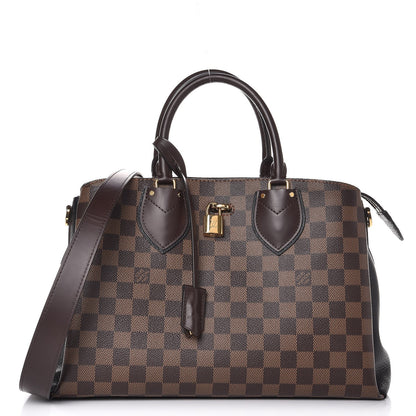 Louis Vuitton Cuir Taurillon Damier Ebene Normandy Black 1 of 14