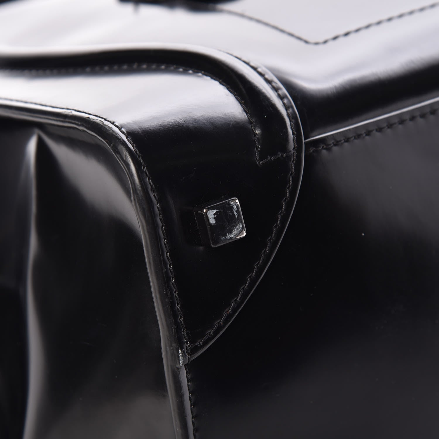 Celine Spazzolato Calfskin Mini Luggage Black 13 of 21