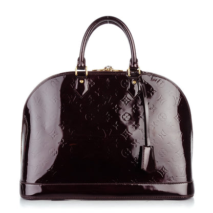 Louis Vuitton Vernis Alma GM Amarante 1 of 9