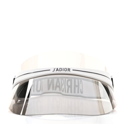 Christian Dior Mirrored DiorClub1 Sun Visor White Black 3 of 8