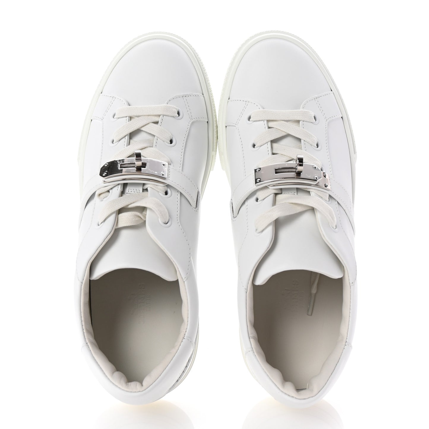 Calfskin Day Sneakers 39 White