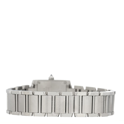 Cartier Stainless Steel 20mm Tank Francaise Quartz Watch 3 of 5