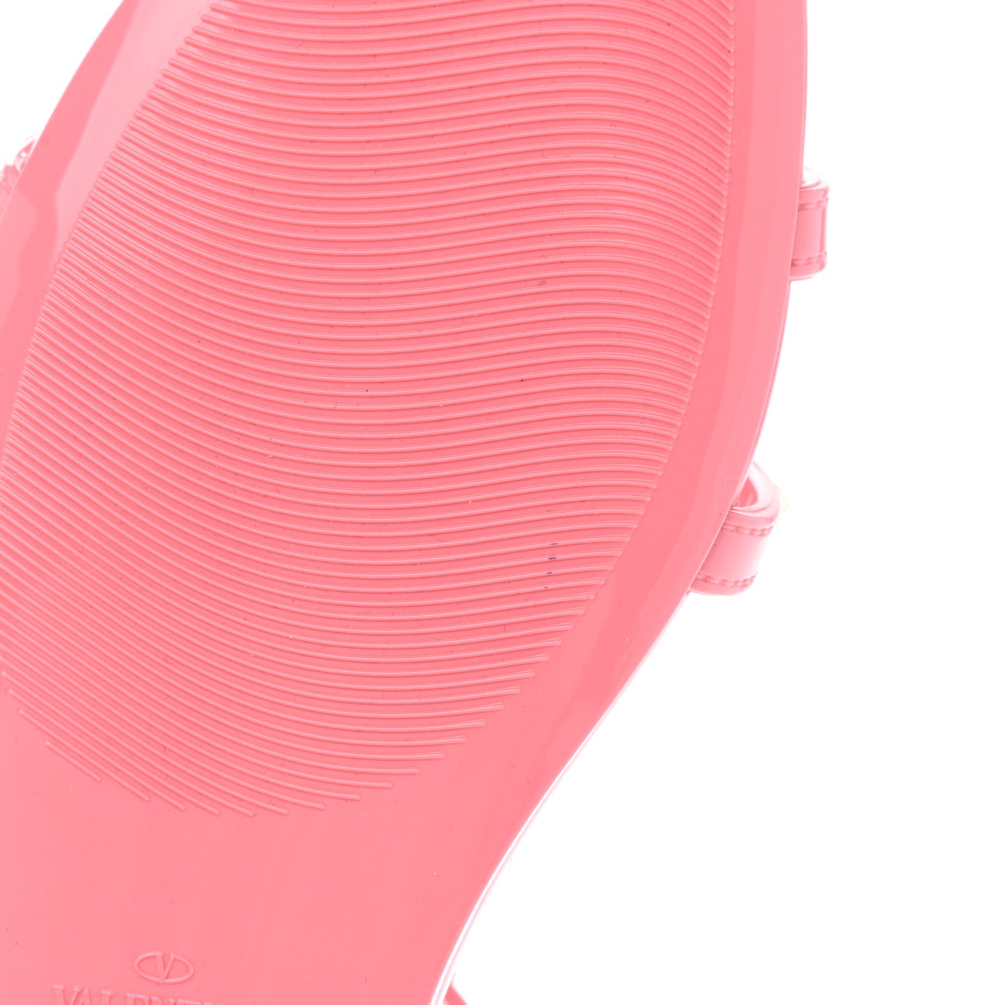PVC Jelly Rockstud Caged Sandals 39 Sweet Pink