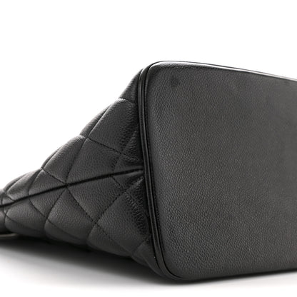 Chanel Caviar Quilted Medallion Tote Black 9 of 12