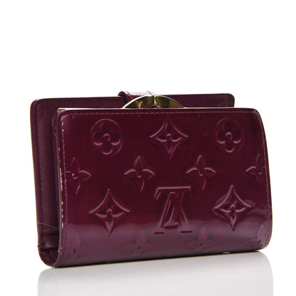 Louis Vuitton Vernis French Purse Wallet Violet 3 of 14