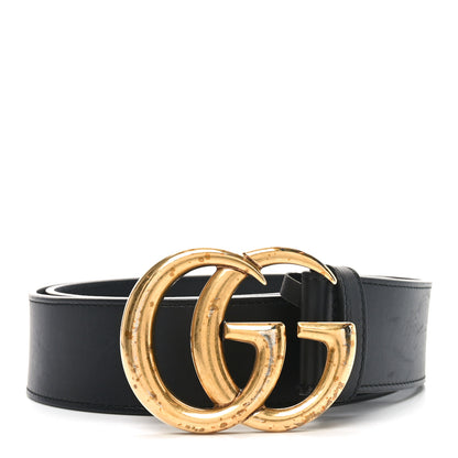 Gucci Calfskin Double G 40mm Belt 85 34 Black 1 of 6