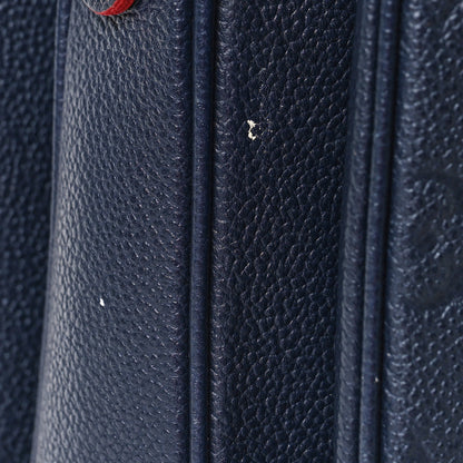 Louis Vuitton Empreinte Pochette Metis Marine Rouge 9 of 14