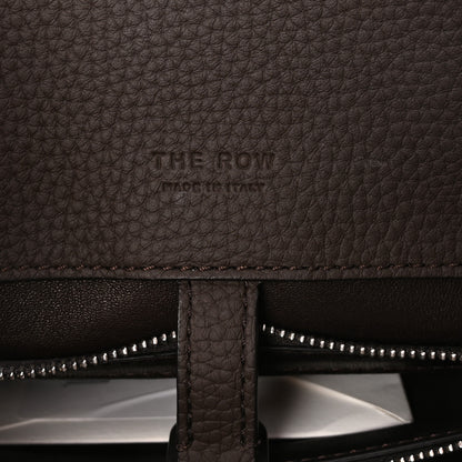 The Row Grained Calfskin Margaux Shoulder 12 Deep Brown 5 of 8