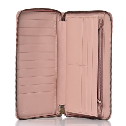 Gucci Calfskin Matelasse GG Marmont Zip Around Organizer Wallet Perfect Pink 5 of 7