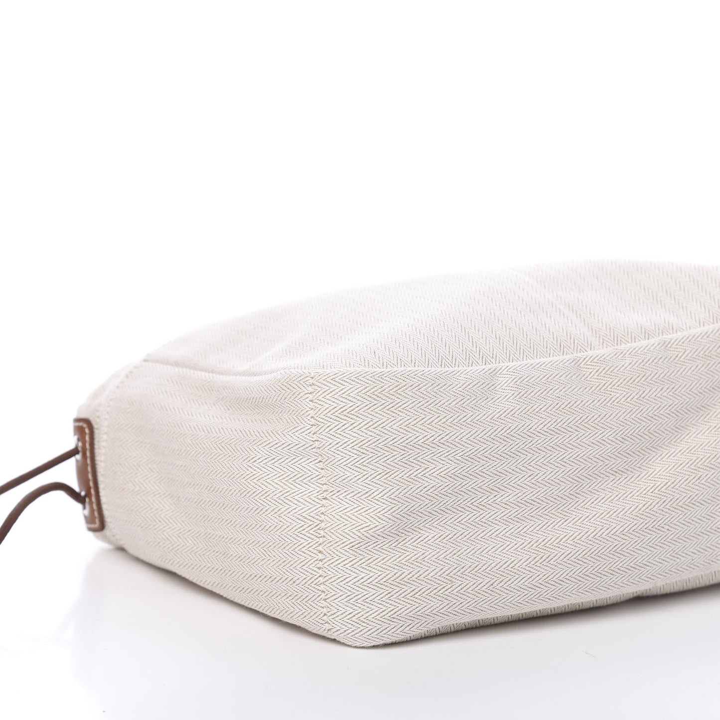 Canvas Barenia Fourbi 25 MM Pouch Naturel Fauve