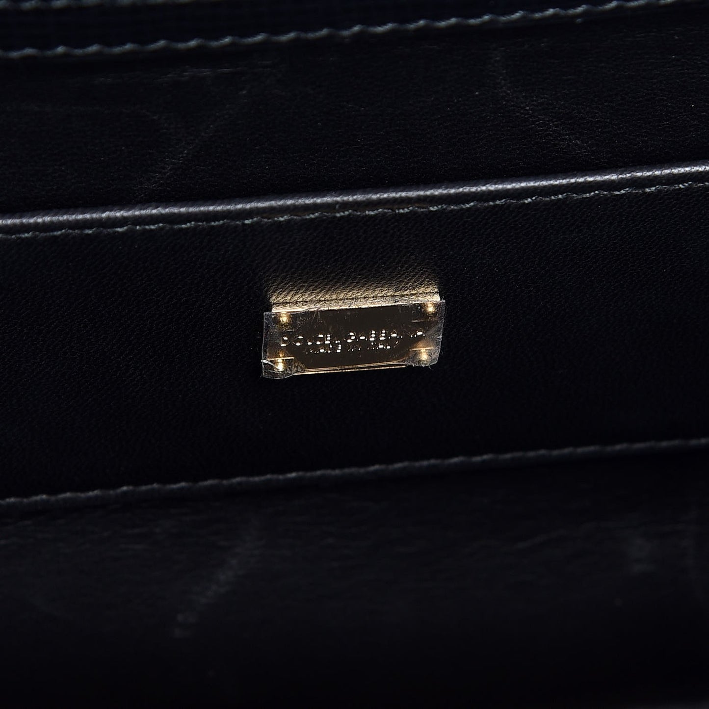 Dauphine Embroidered Studded Mini Palmellato Black