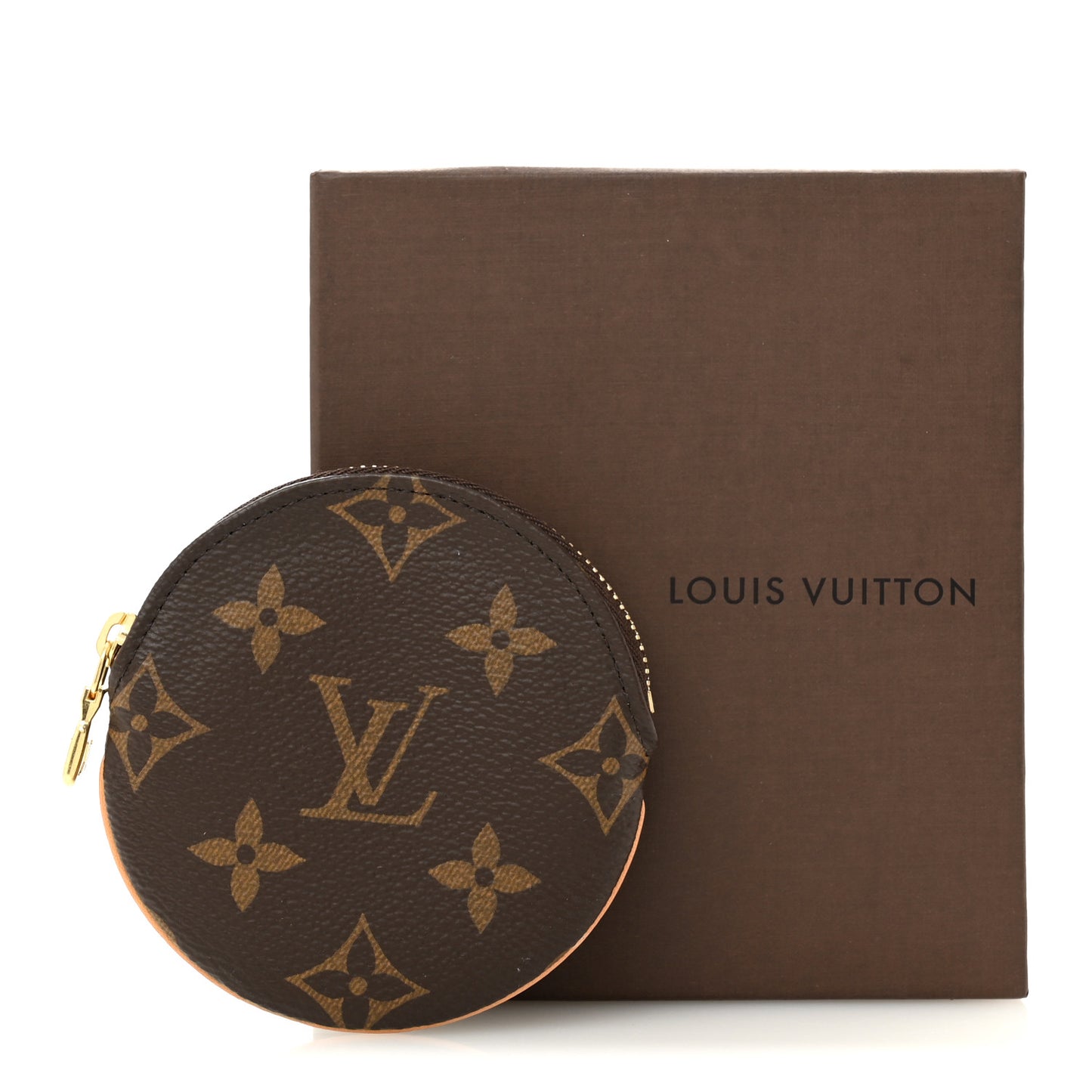 Monogram Round Coin Purse