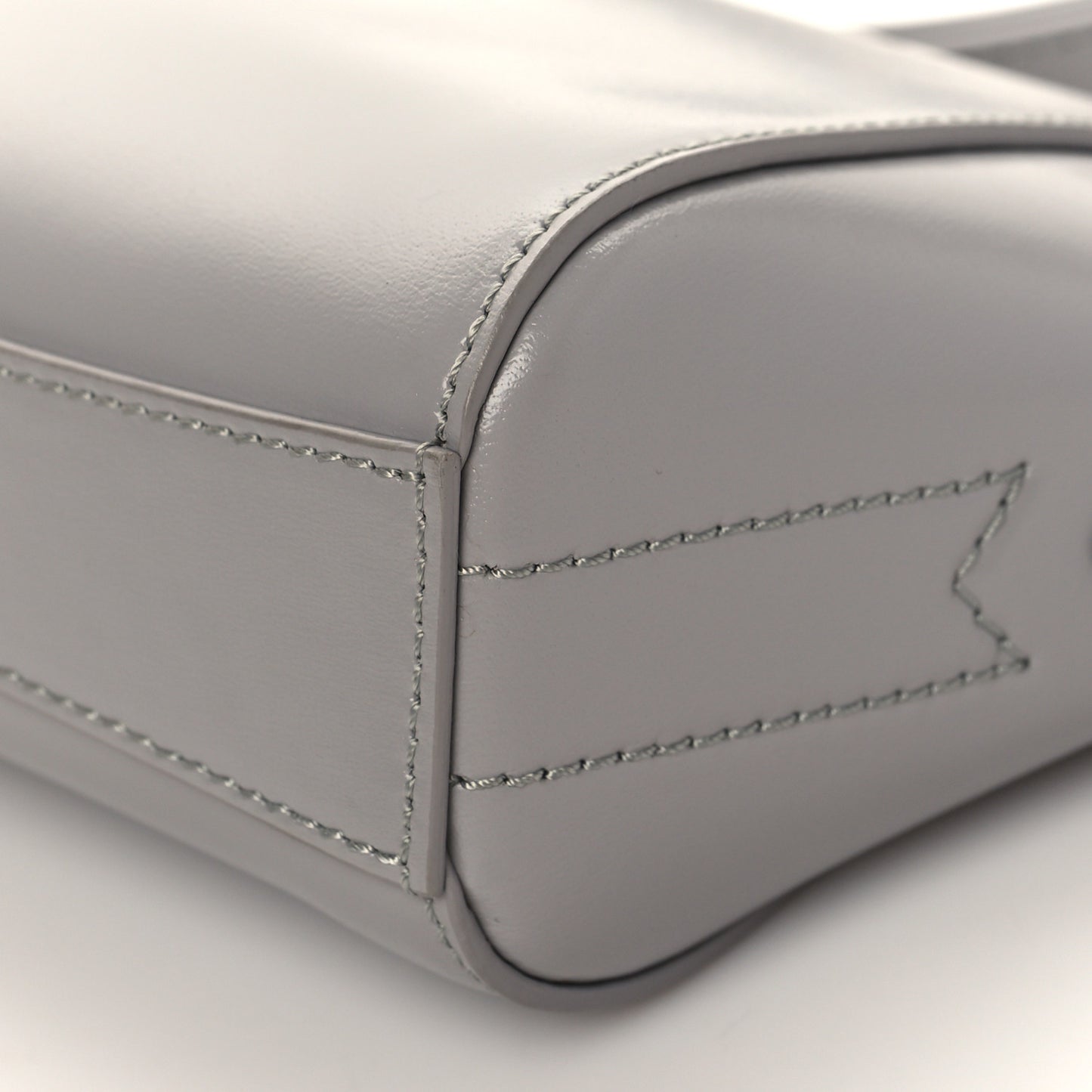 Smooth Calfskin Nano Antigona Grey