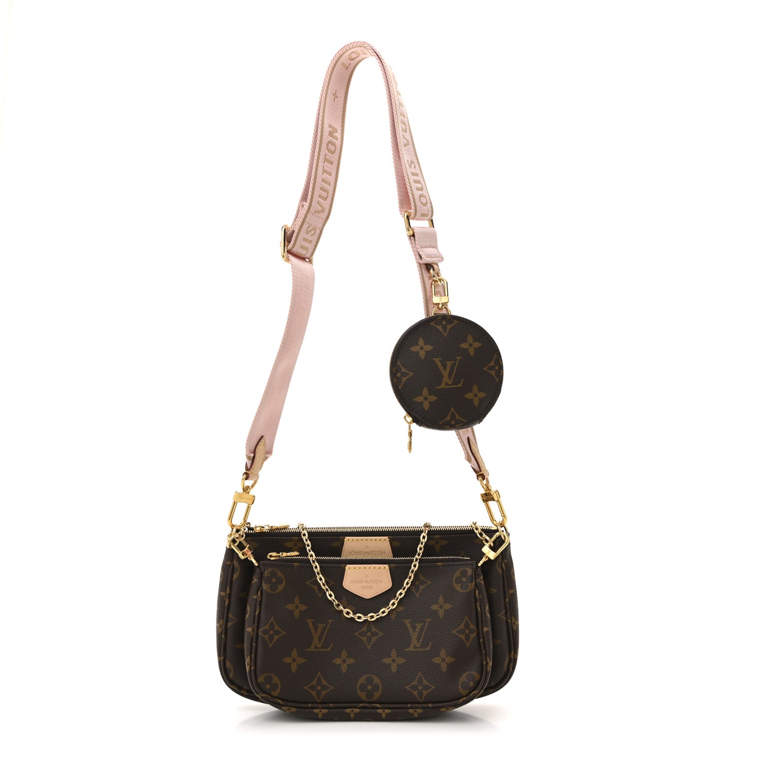 Louis Vuitton Monogram Multi Pochette Accessories Rose Clair 1 of 10