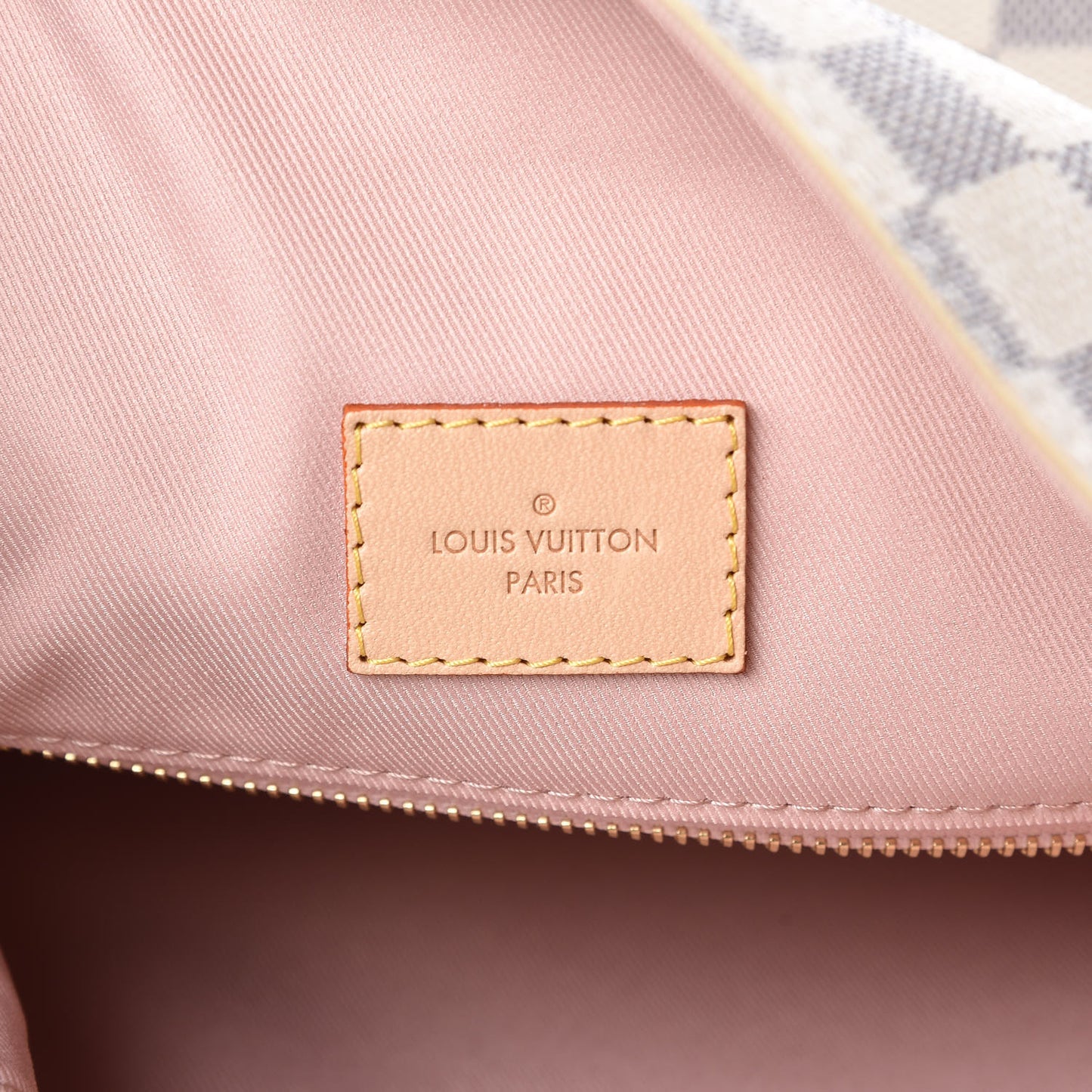 Damier Azur Graceful PM Rose Ballerine