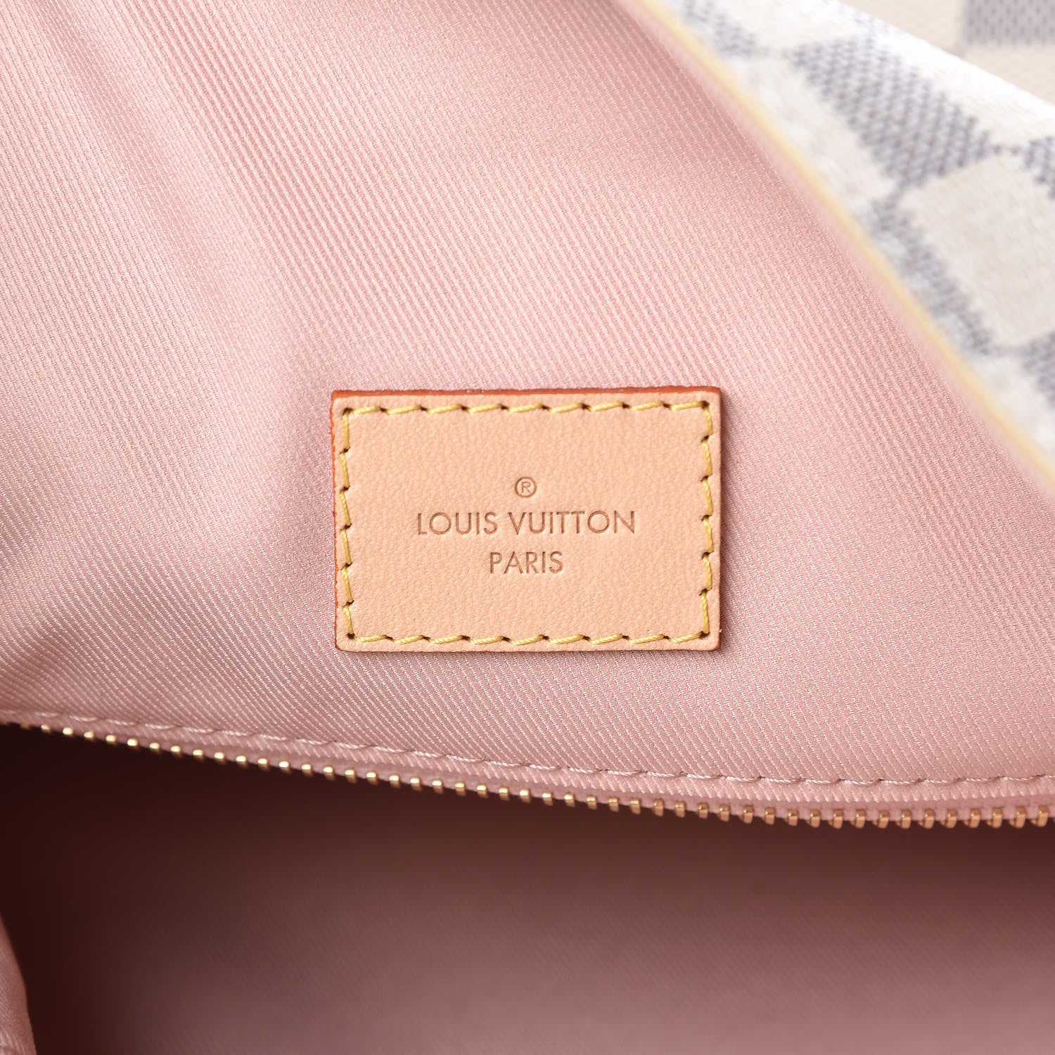 Louis Vuitton Damier Azur Graceful PM Rose Ballerine 7 of 13
