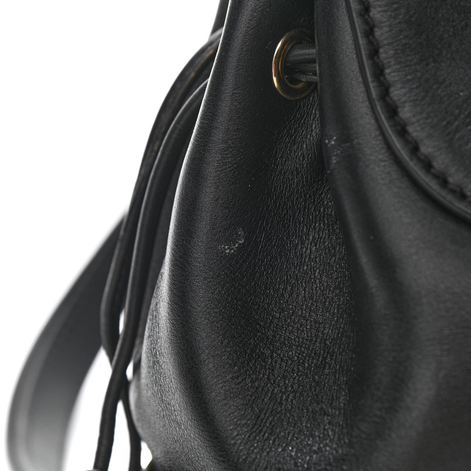 Valentino Garavani Vitello Rockstud Demilune Backpack Black 10 of 17