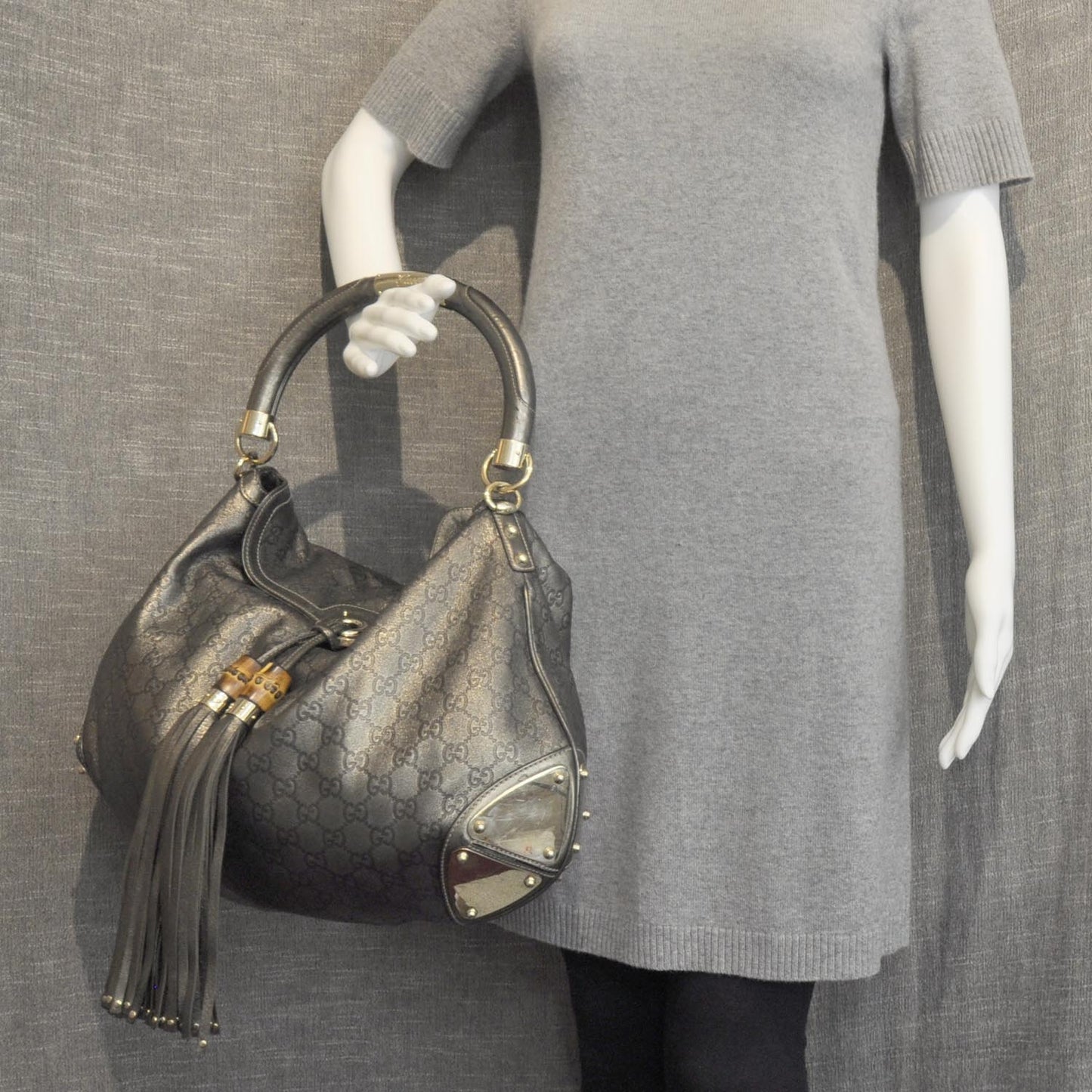 Guccissima Large Indy Metallic