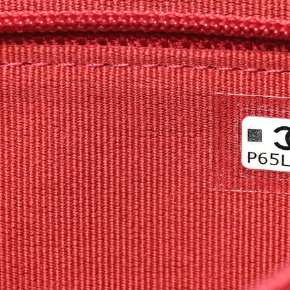 Chanel Caviar Quilted Polly Pocket Pouch Red 8 of 9