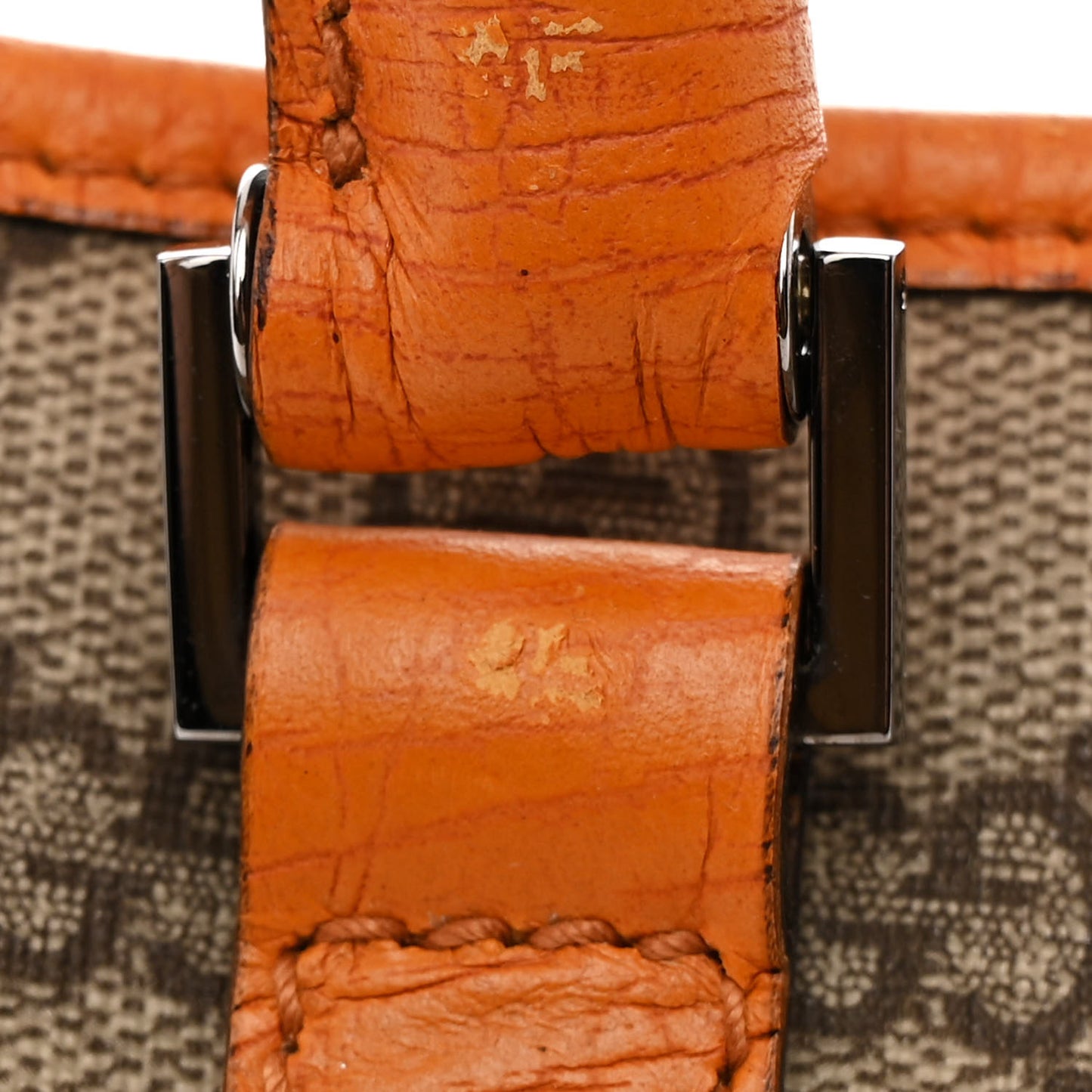 GG Plus Monogram Medium Joy Tote Orange