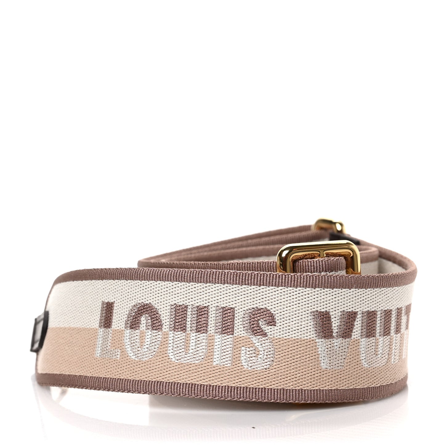 Jacquard Speedy Bandouliere 20 Shoulder Strap Beige Brown