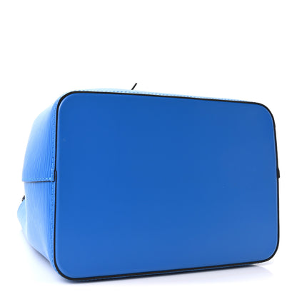 Louis Vuitton Epi Neonoe MM Lazuli Navy 4 of 10