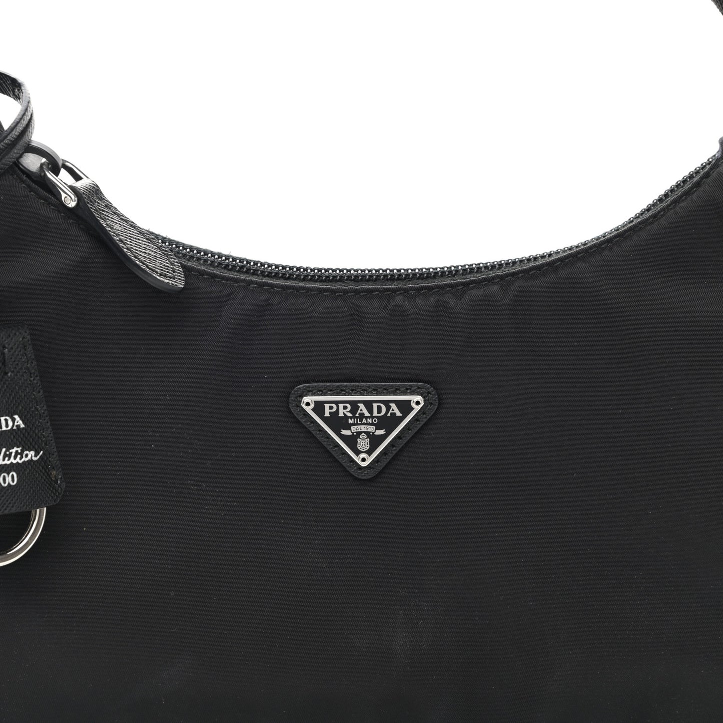 Tessuto Nylon Mini Re-Edition 2000 Bag Black