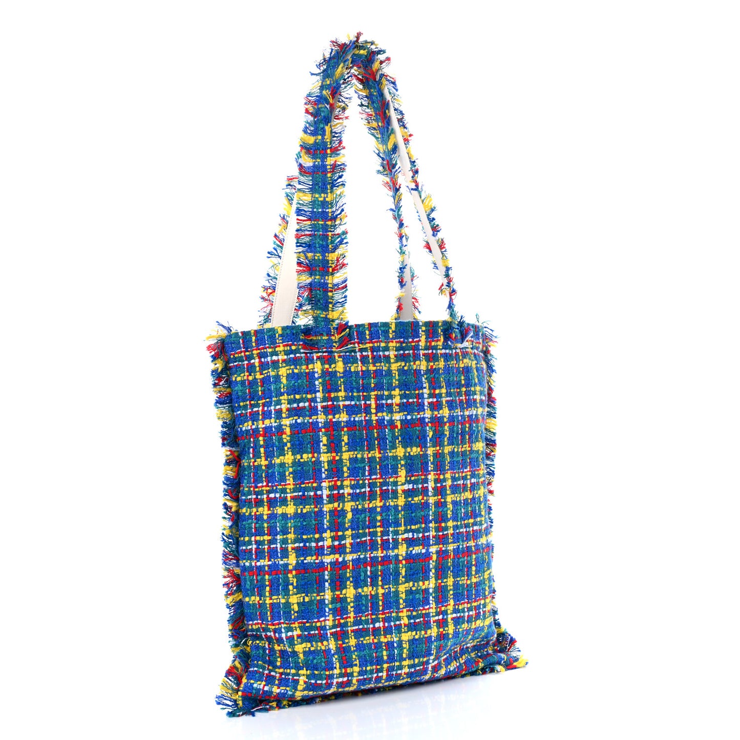 Tweed N°5 Tote White Multicolor