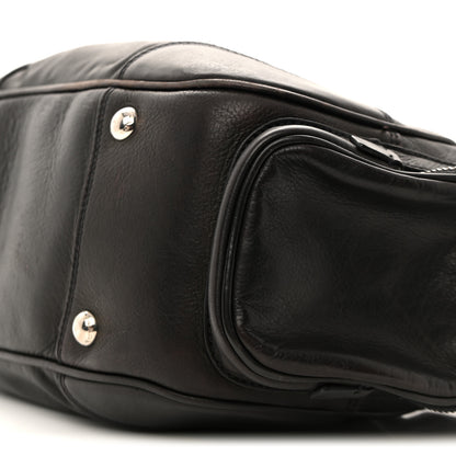 Prada Nappa Shopping Satchel Black 9 of 12