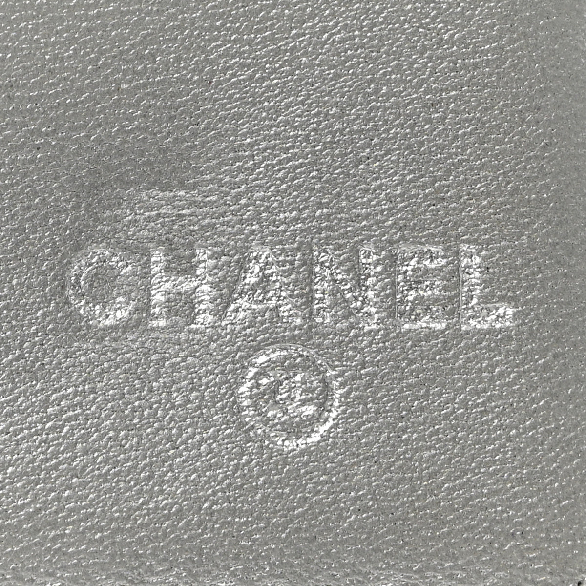 Chanel Lambskin Camellia Embossed Large Flap Wallet Black 6 of 7