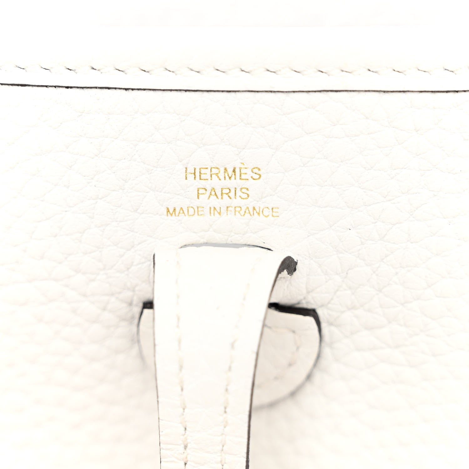Hermes Taurillon Clemence Amazone Evelyne TPM New White 6 of 11