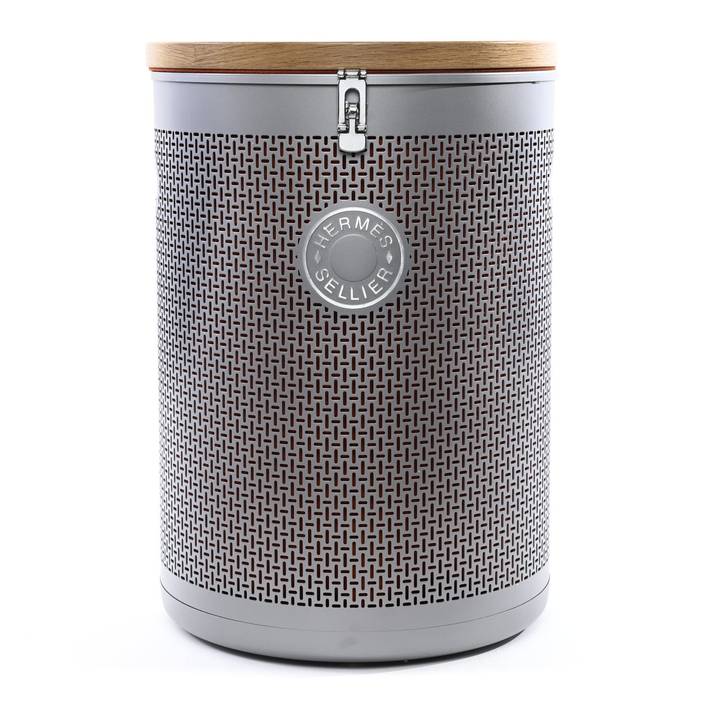 Aluminum Felt Oak Wood Carrou'Selle Saddle Box