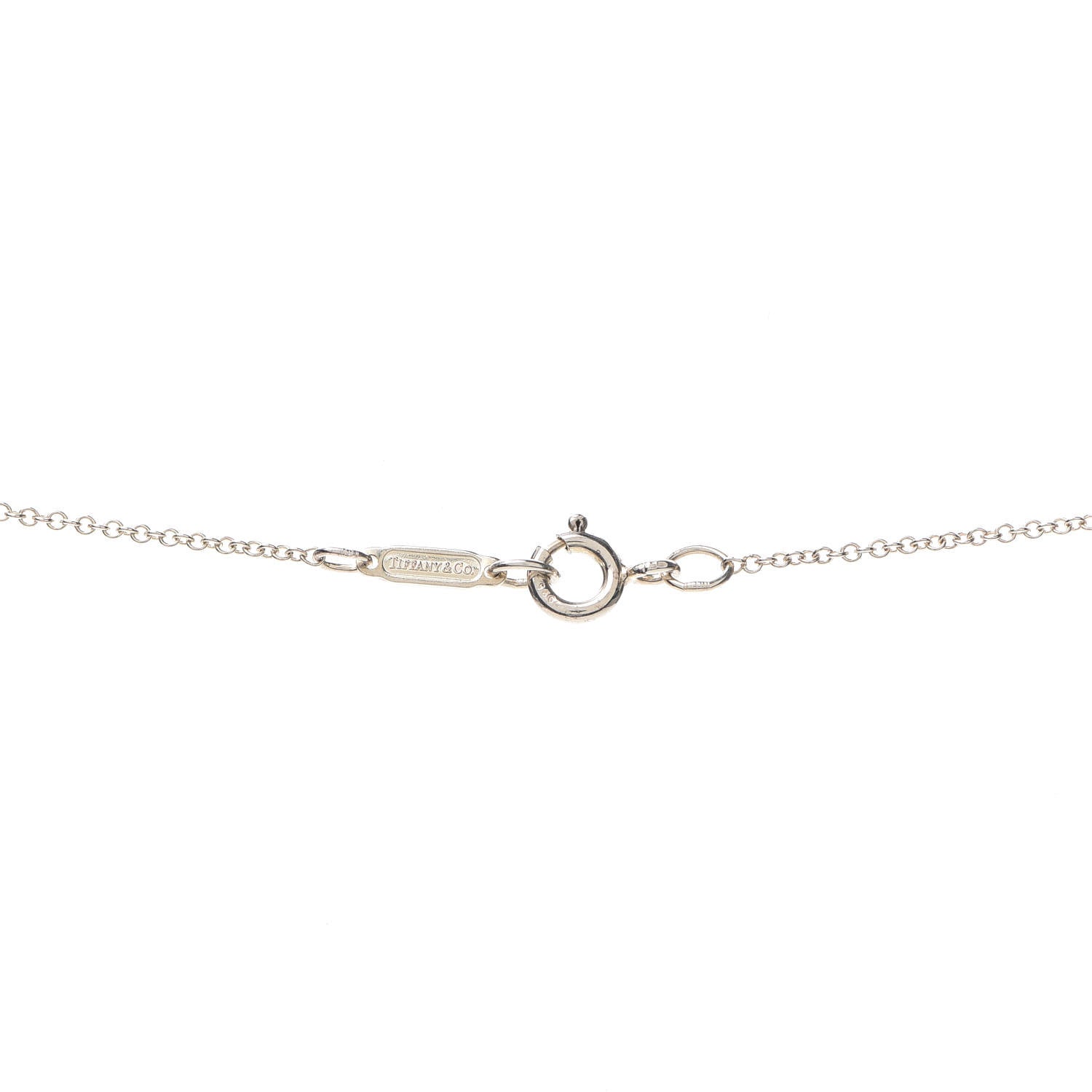 Tiffany Sterling Silver Pearl Nature Rose Pendant Necklace 4 of 5
