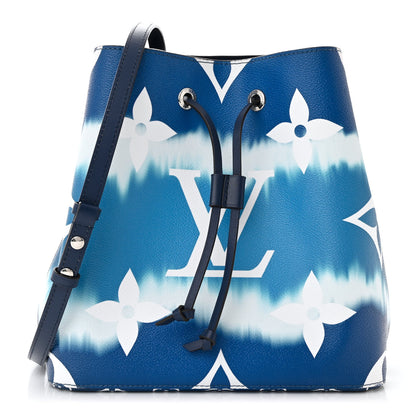Louis Vuitton Monogram Escale Neonoe MM Blue 1 of 10