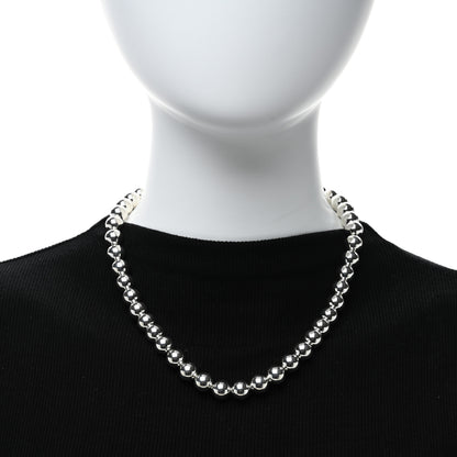 Tiffany Sterling Silver 10mm Hardwear Ball Necklace 2 of 4