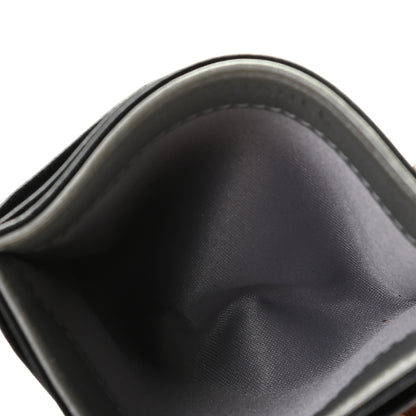 Chanel Lambskin Camellia Stitched Card Holder Black 7 of 8