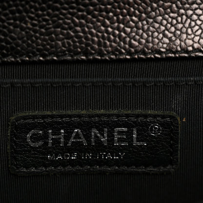 Chanel Caviar Quilted Medium Boy Flap Black 6 of 14