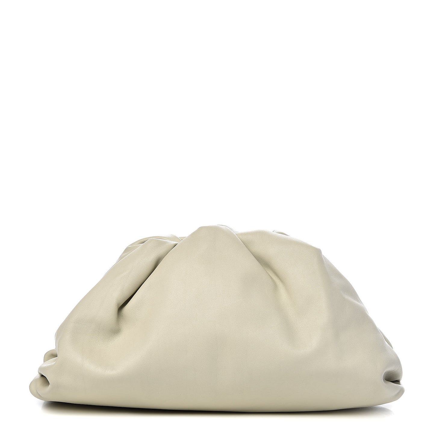 Smooth Butter Calf The Pouch Oversized Clutch Mist