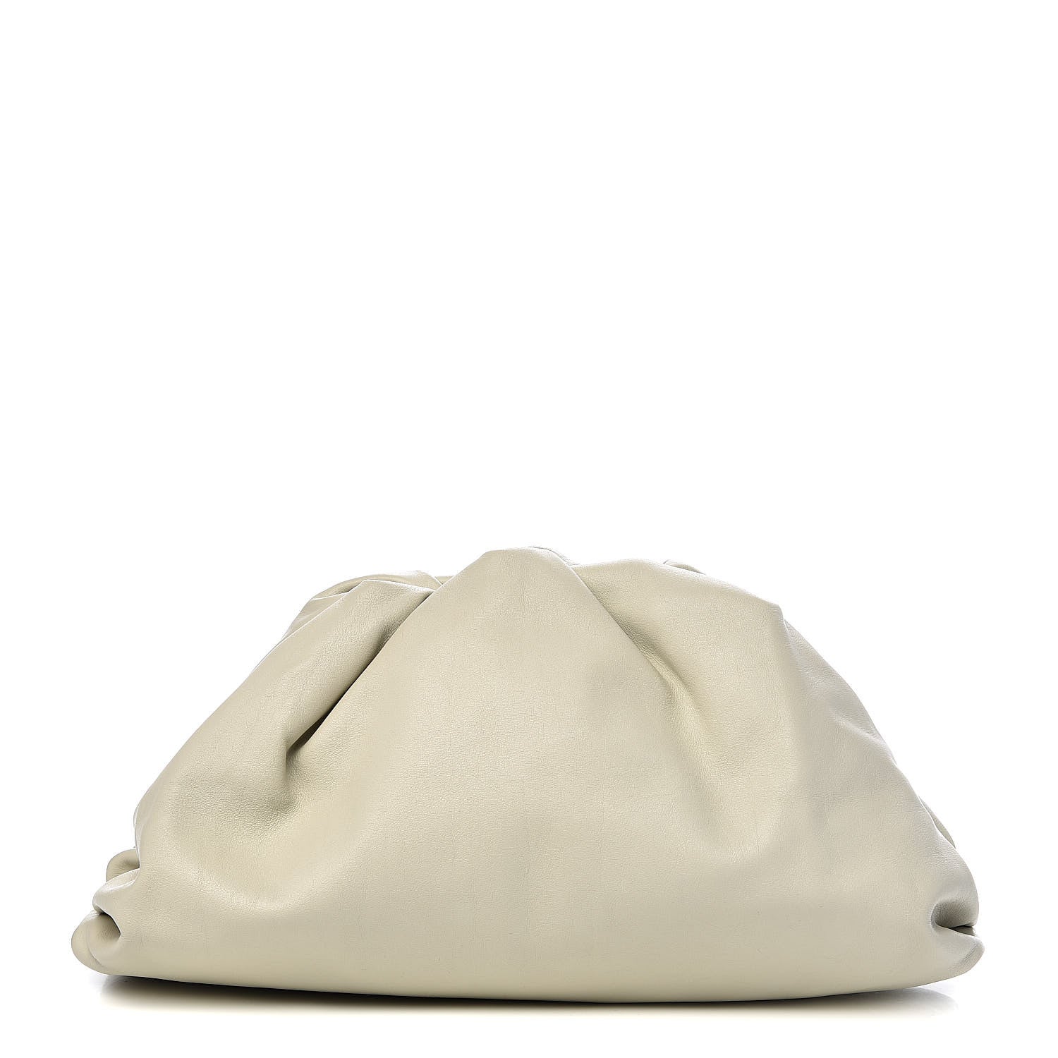 Bottega Veneta Smooth Butter Calf The Pouch Oversized Clutch Mist 1 of 8
