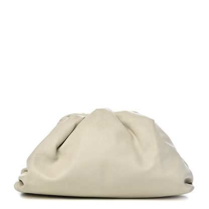 Bottega Veneta Smooth Butter Calf The Pouch Oversized Clutch Mist 1 of 8