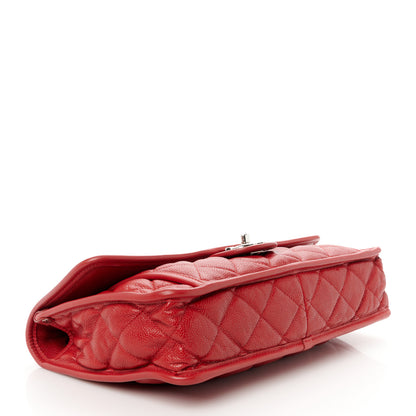 Chanel Caviar Quilted Medium French Riviera Flap Red 4 of 11
