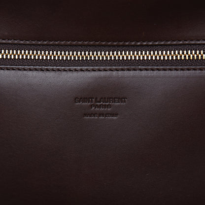 Saint Laurent Raffia Calfskin Medium Panier Tote 6 of 9