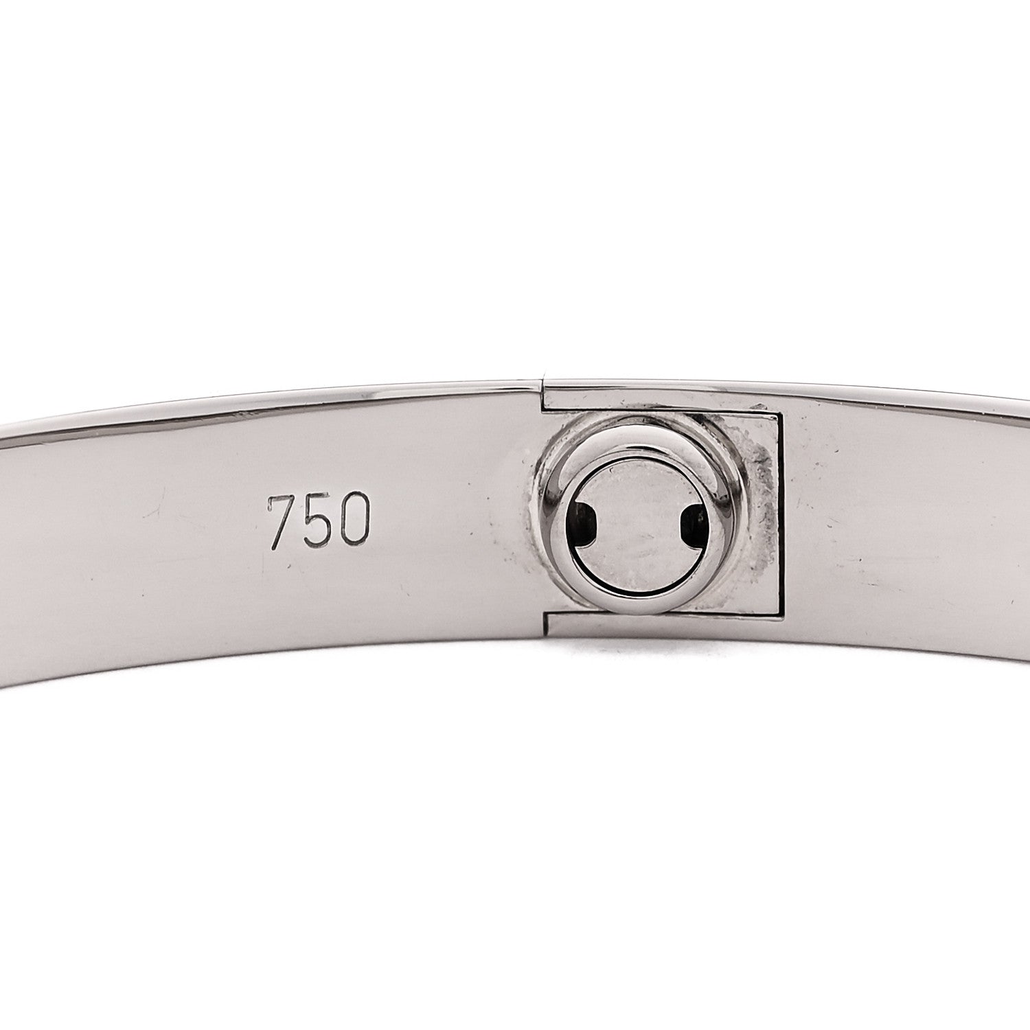 Cartier 18K White Gold LOVE Bracelet 16 4 of 7