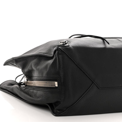 Balenciaga Veau Papier A6 Zip Around Tote Black 8 of 9