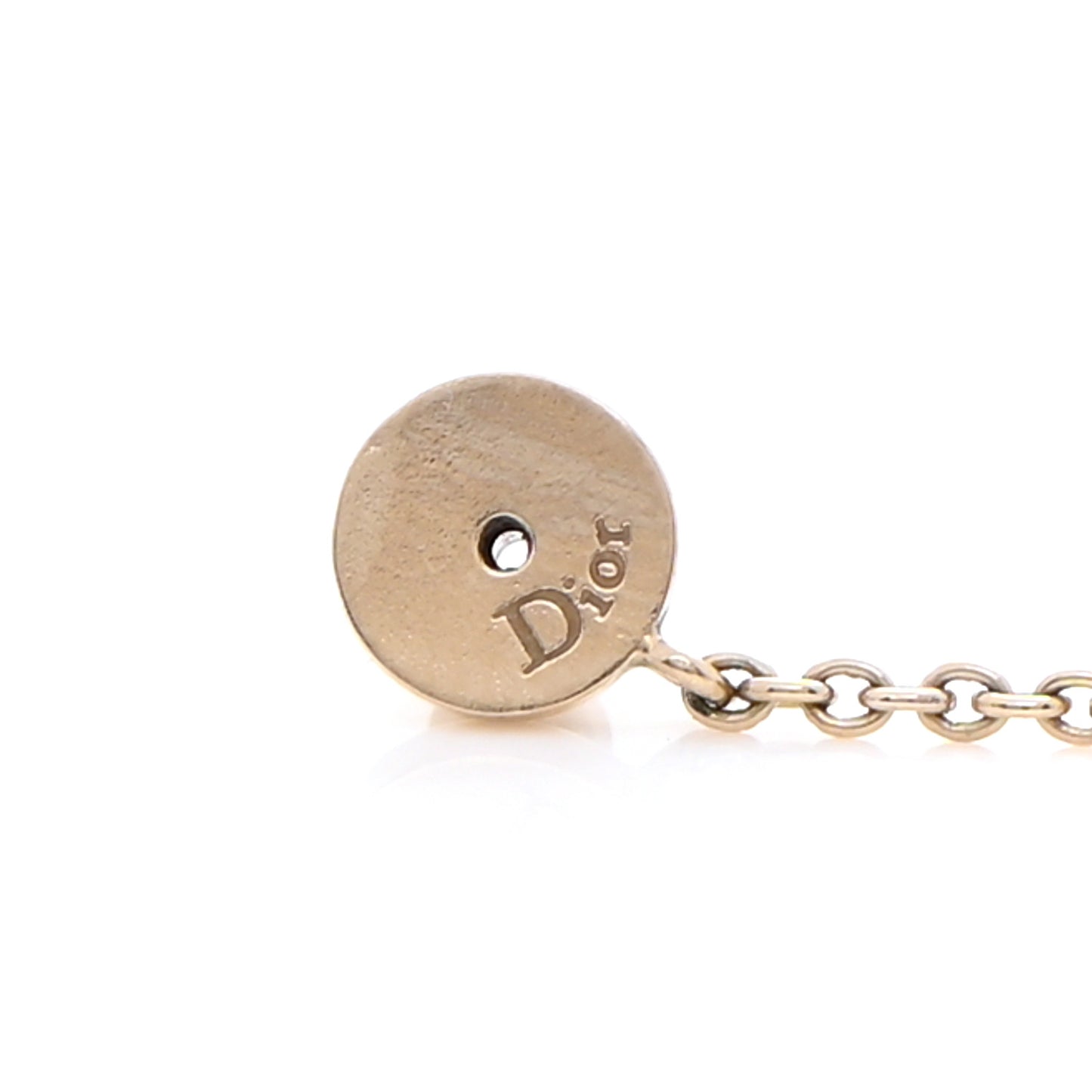 Pearl Crystal Star CD Drop Earrings Gold