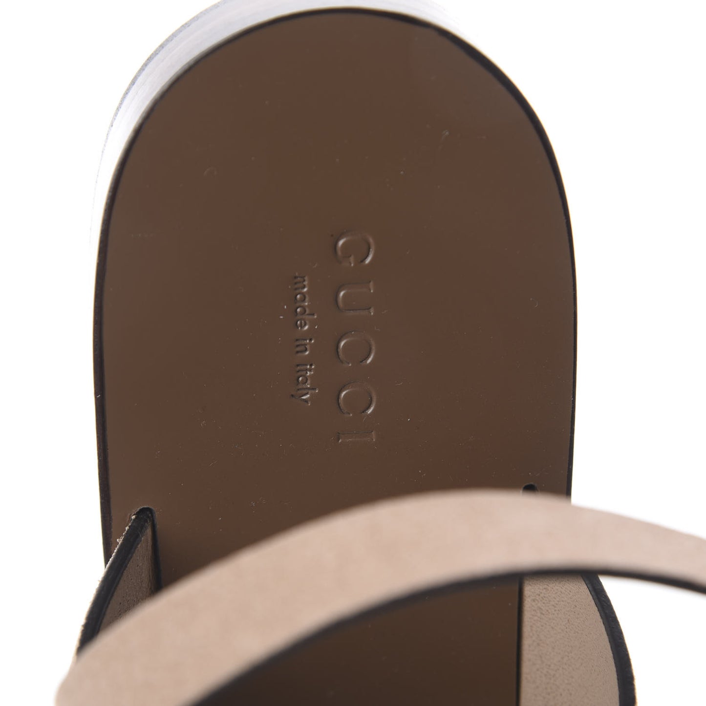 Suede Columbia Reverse Flat Sandals 40 Neutral