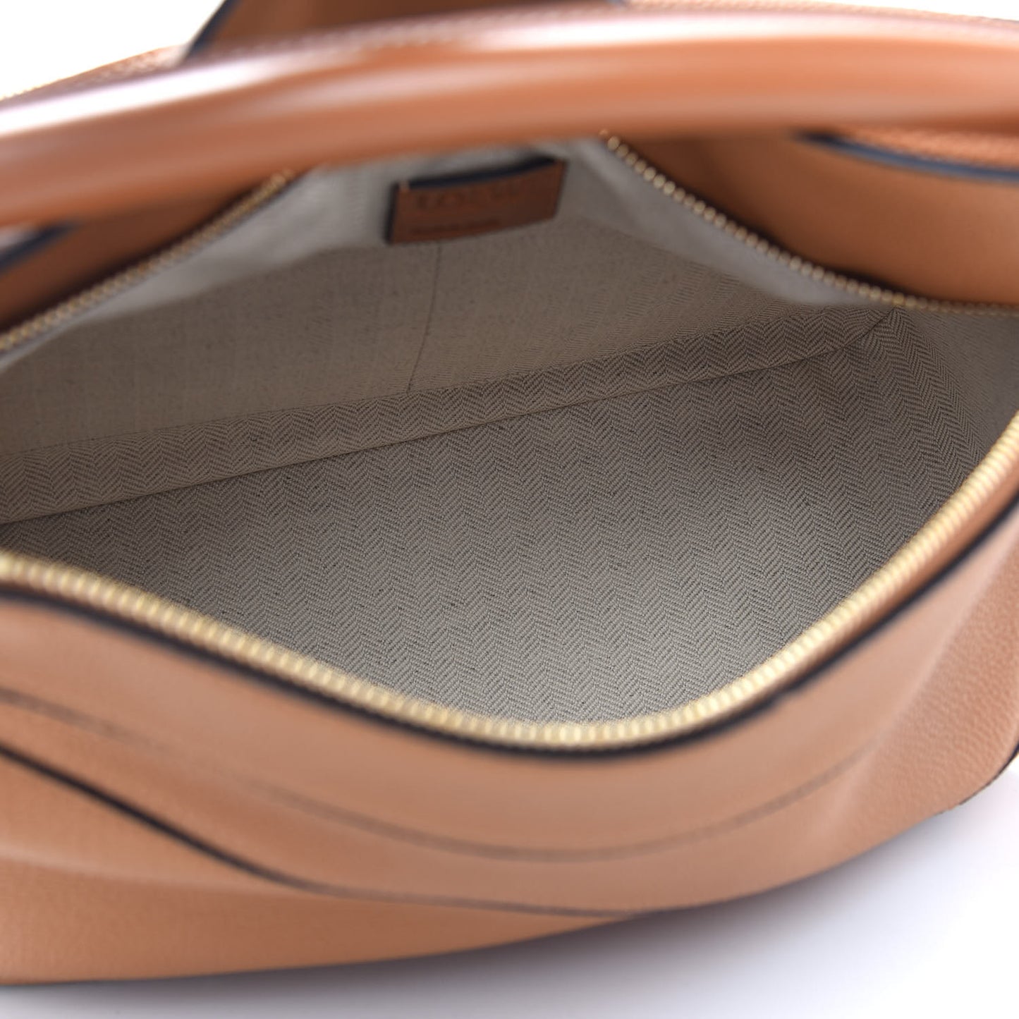 Calfskin Medium Puzzle Bag Light Caramel
