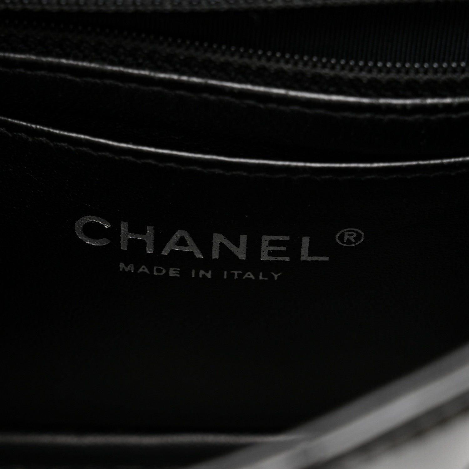 Chanel Patent Calfskin Quilted Mini Rectangular Flap Black 6 of 10