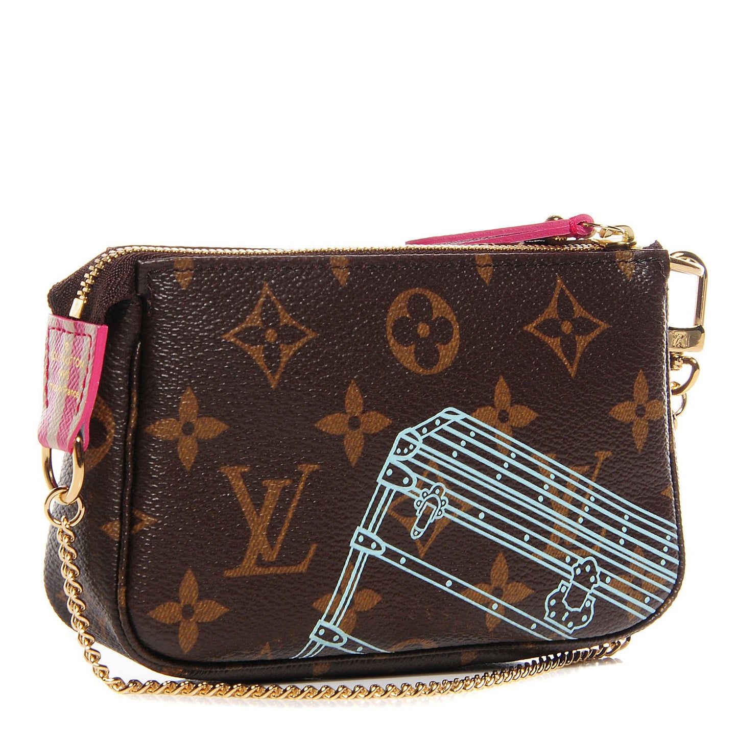 Monogram 2014 Christmas Animation Mini Pochette Accessories